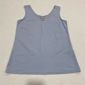 Chico’s Blue Stretch Tank Top Size 0 (S) | Soft Sleeveless Layering Top